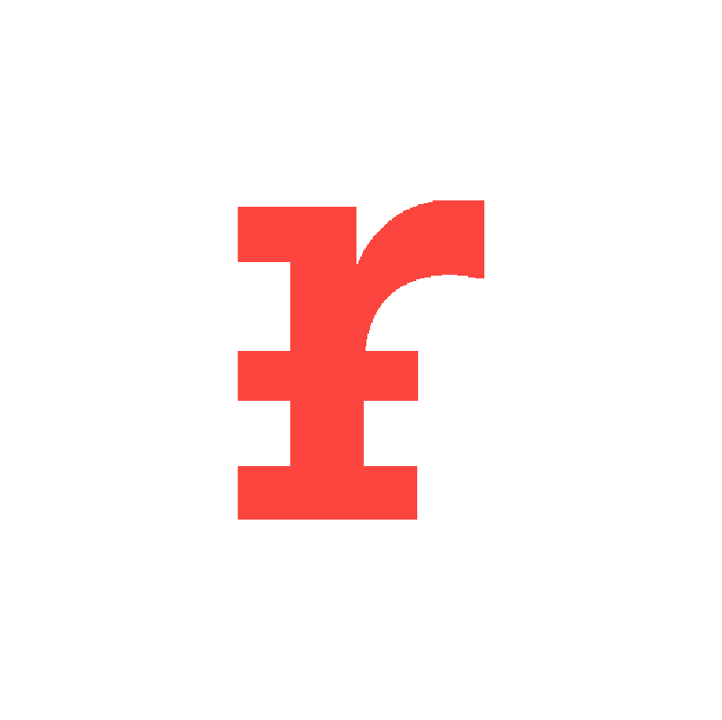 round empty red logo